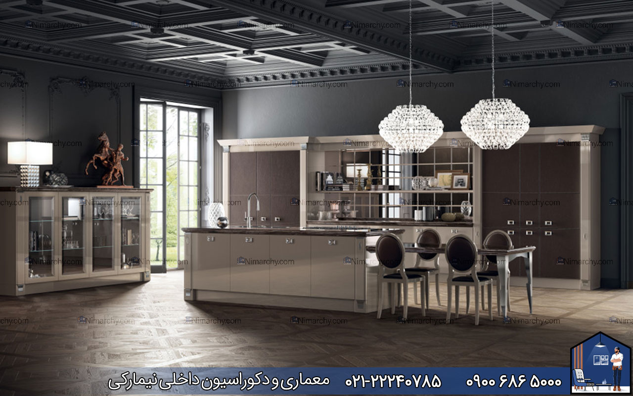nimarchy.com - مقایسه انواع کابینت آشپزخانه