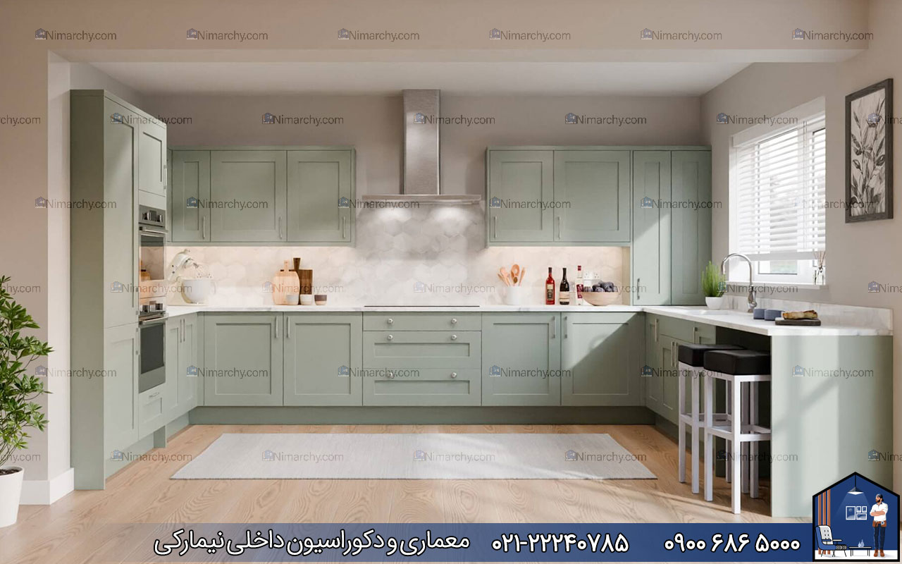 nimarchy.com - مقایسه انواع کابینت آشپزخانه
