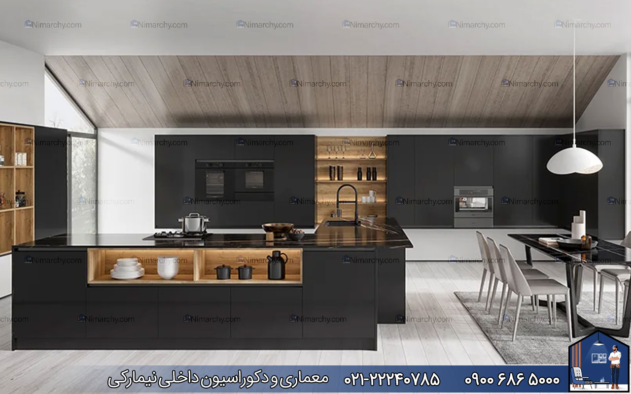 nimarchy.com - مقایسه انواع کابینت آشپزخانه