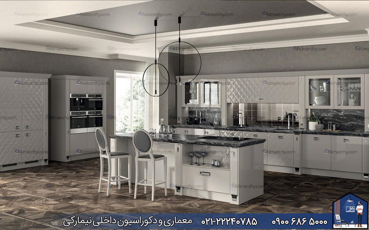 nimarchy.com - مقایسه انواع کابینت آشپزخانه