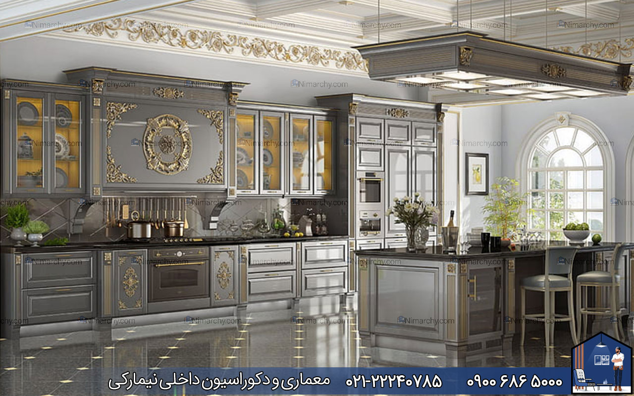 nimarchy.com - مقایسه انواع کابینت آشپزخانه