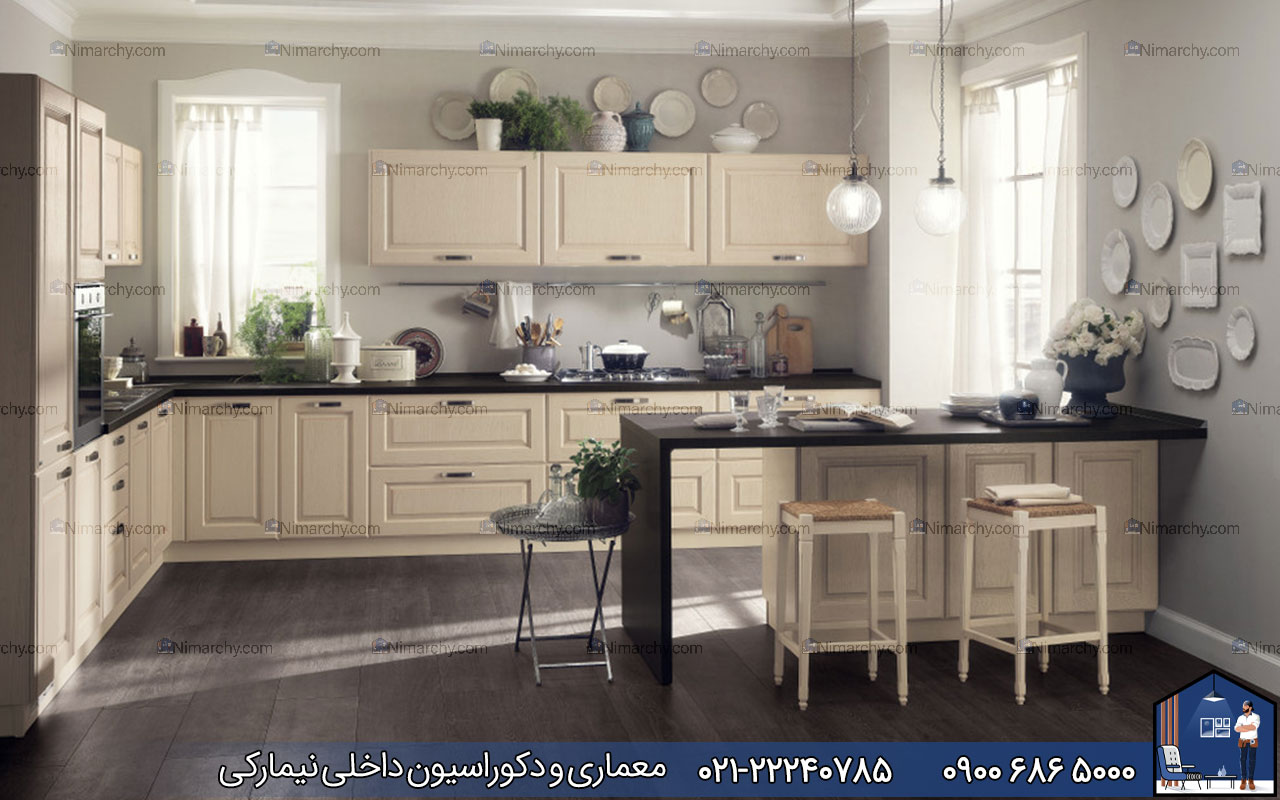 nimarchy.com - مقایسه انواع کابینت آشپزخانه