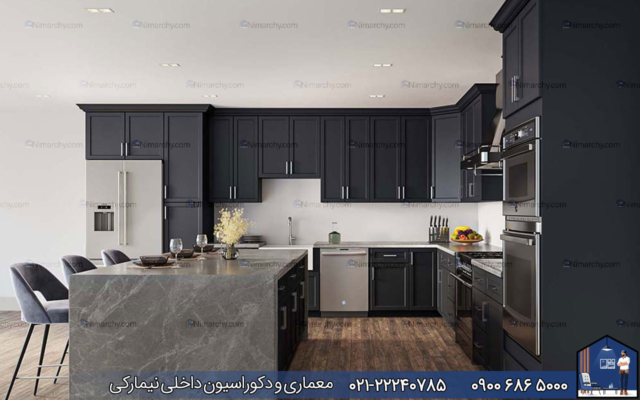 nimarchy.com - مقایسه قیمت انواع کابینت