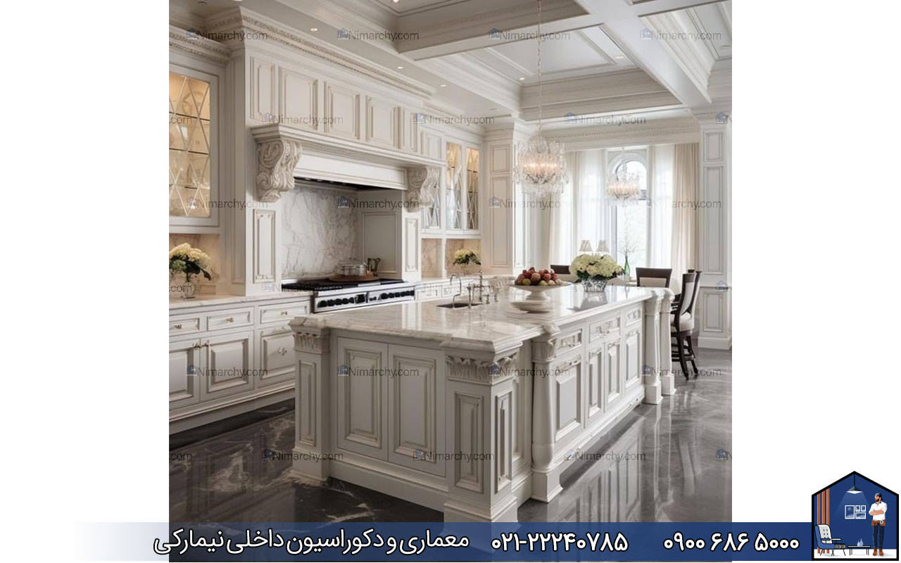 nimarchy.com - مقایسه قیمت انواع کابینت