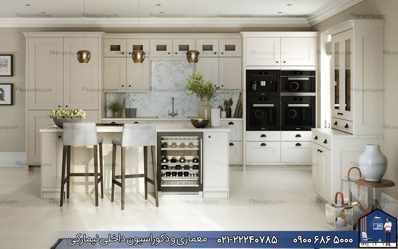 nimarchy.com - مقایسه قیمت انواع کابینت