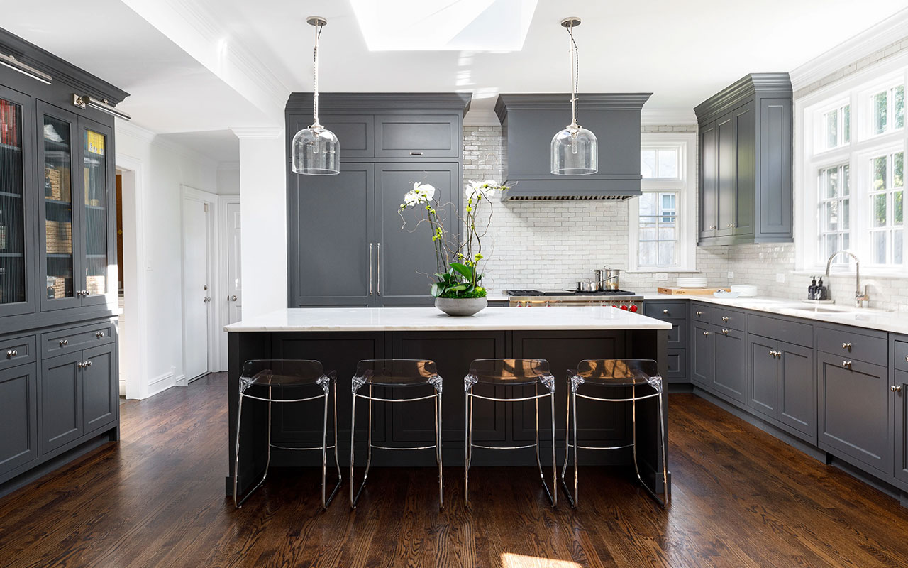 nimarchy.com - کابینت نئوکلاسیک طوسی