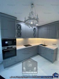 Nimarchy.com - کابینت نئوکلاسیک پلی اورتان پروژه پیروزی