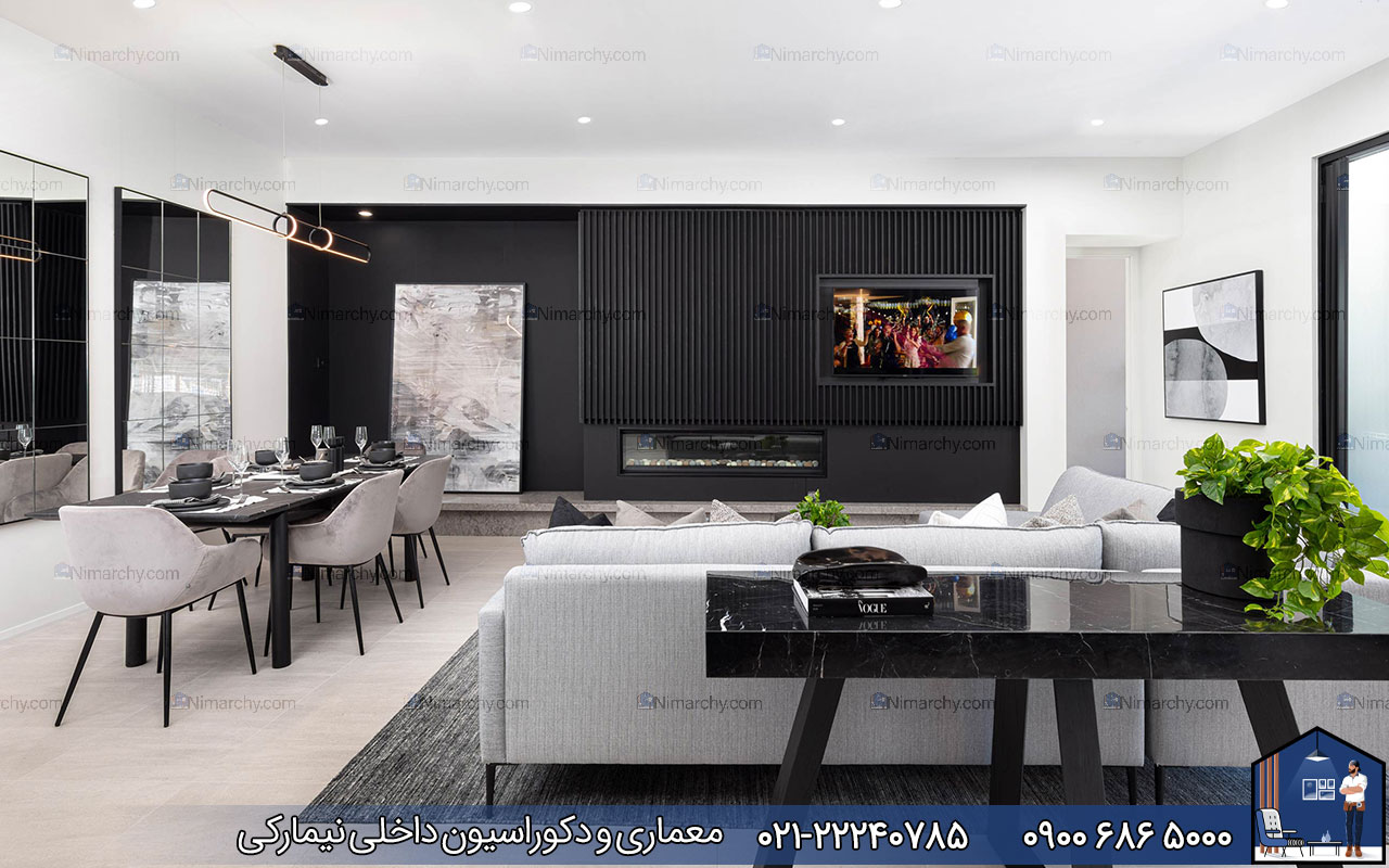 nimarchy.com - دکوراسیون داخلی مدرن ایرانی