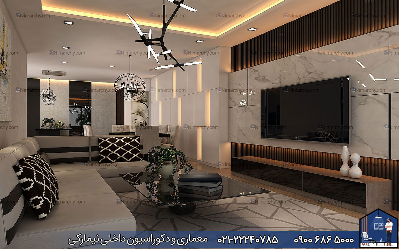 nimarchy.com - دکوراسیون داخلی مدرن ایرانی