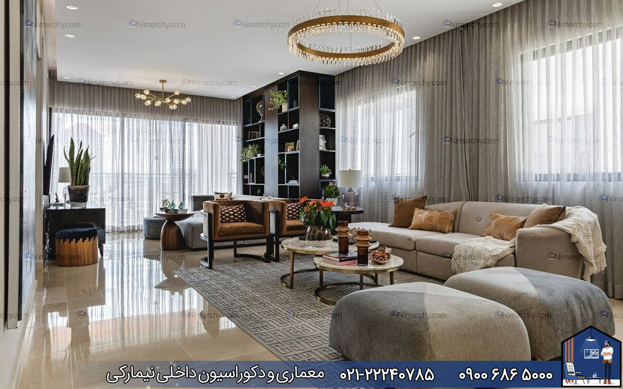 nimarchy.com - دکوراسیون داخلی مدرن ایرانی