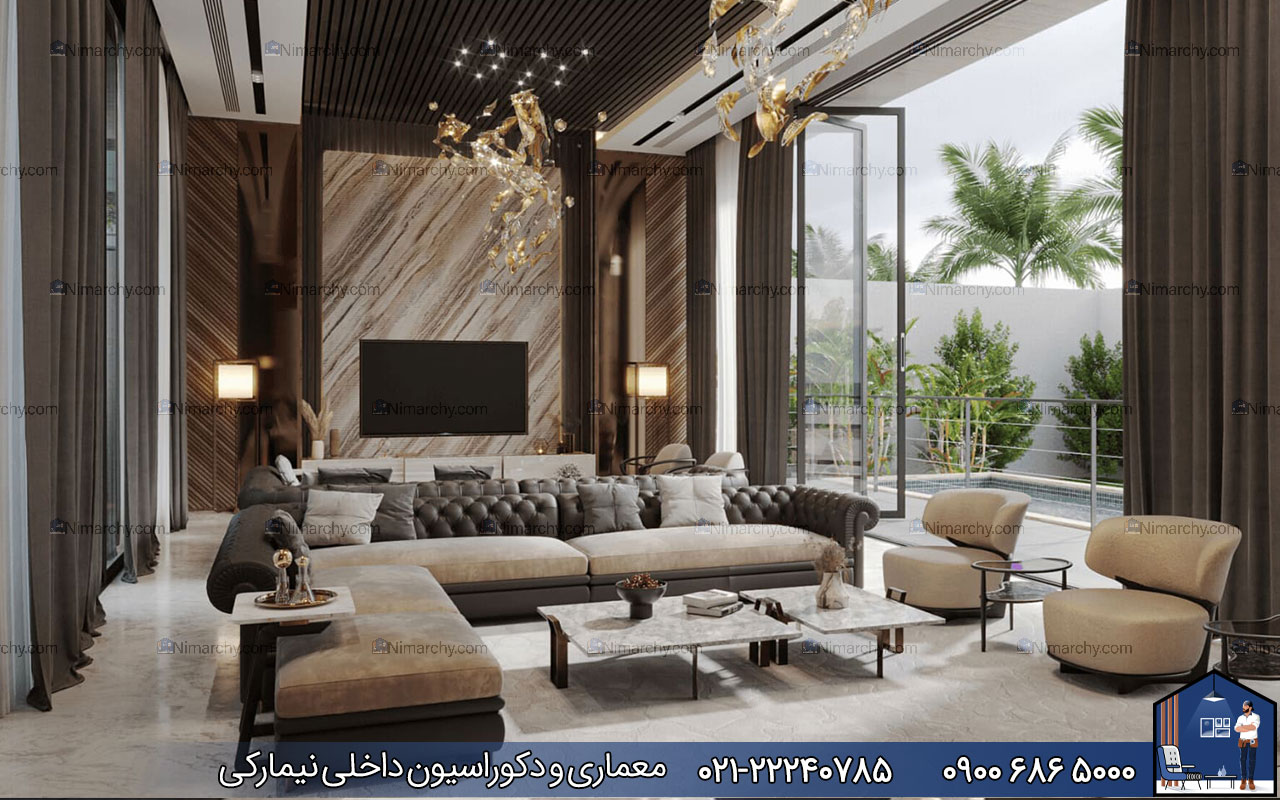 nimarchy.com - دکوراسیون داخلی مدرن ایرانی