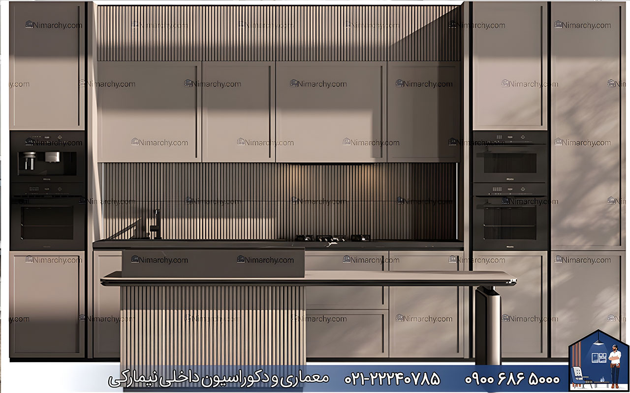 nimarchy.com - کابینت نئوکلاسیک نسکافه ای