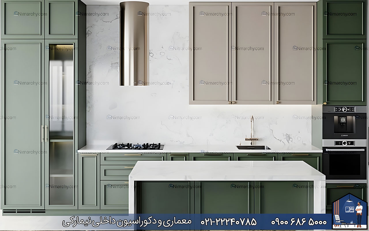 nimarchy.com - کابینت نئوکلاسیک نسکافه ای