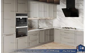 nimarchy.com - کابینت نئوکلاسیک نسکافه ای