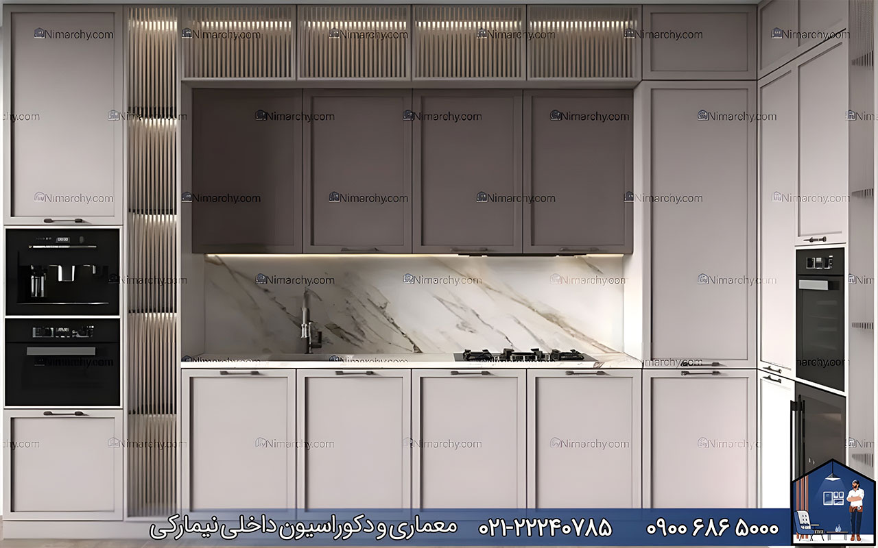 nimarchy.com - کابینت نئوکلاسیک نسکافه ای