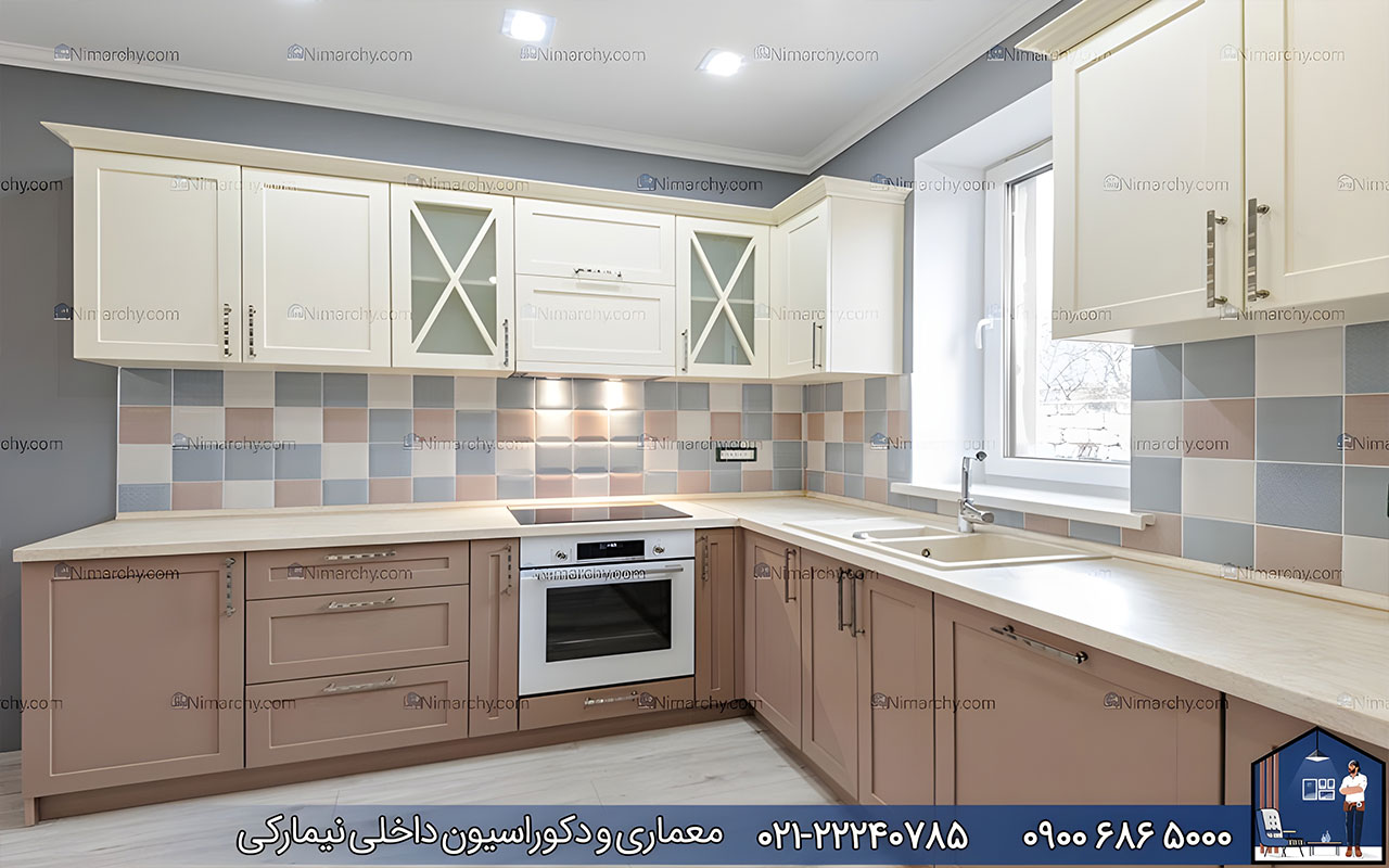 nimarchy.com - کابینت نئوکلاسیک نسکافه ای