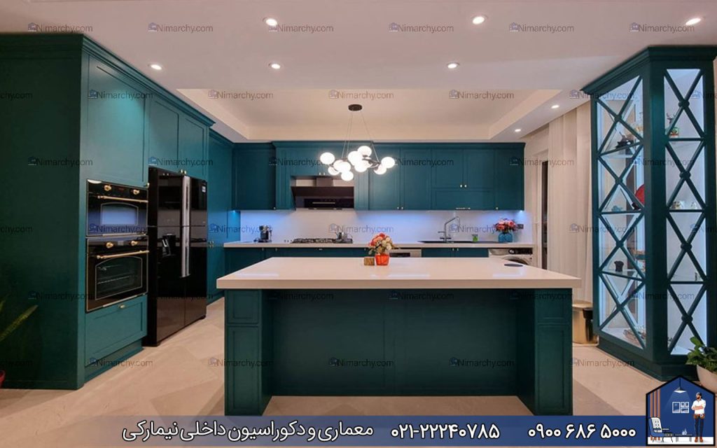 nimarchy.com - کابینت پلی اورتان سبز