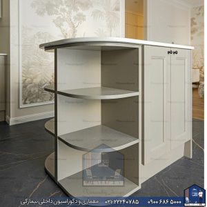Nimarchy.com - کابینت آشپزخانه ترکیب نئوکلاسیک و مدرن پروژه یوسف آباد