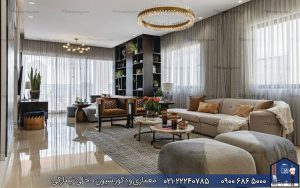 nimarchy.com - دکوراسیون داخلی پذیرایی ایرانی