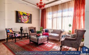 nimarchy.com - دکوراسیون داخلی پذیرایی ایرانی