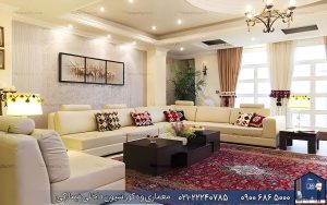 nimarchy.com - دکوراسیون داخلی پذیرایی ایرانی