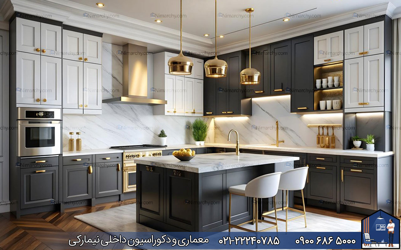 nimarchy.com - کابینت پلی اورتان مات