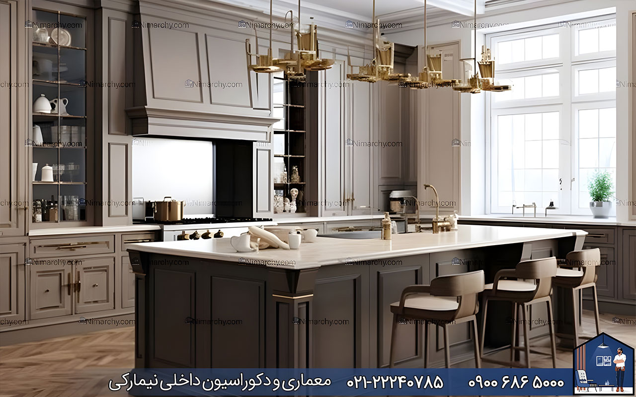 nimarchy.com - کابینت پلی اورتان مات