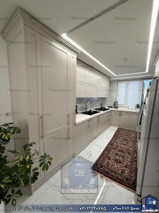 Nimarchy.com - دکوراسیون و کابینت نئوکلاسیک رنگ اسپانیایی سنندج