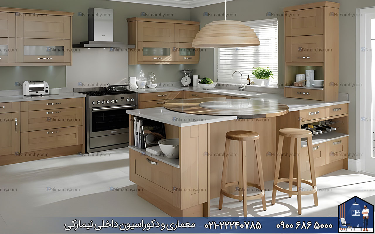 Nimarchy.com - فرق کابینت وکیوم با روکش چوب