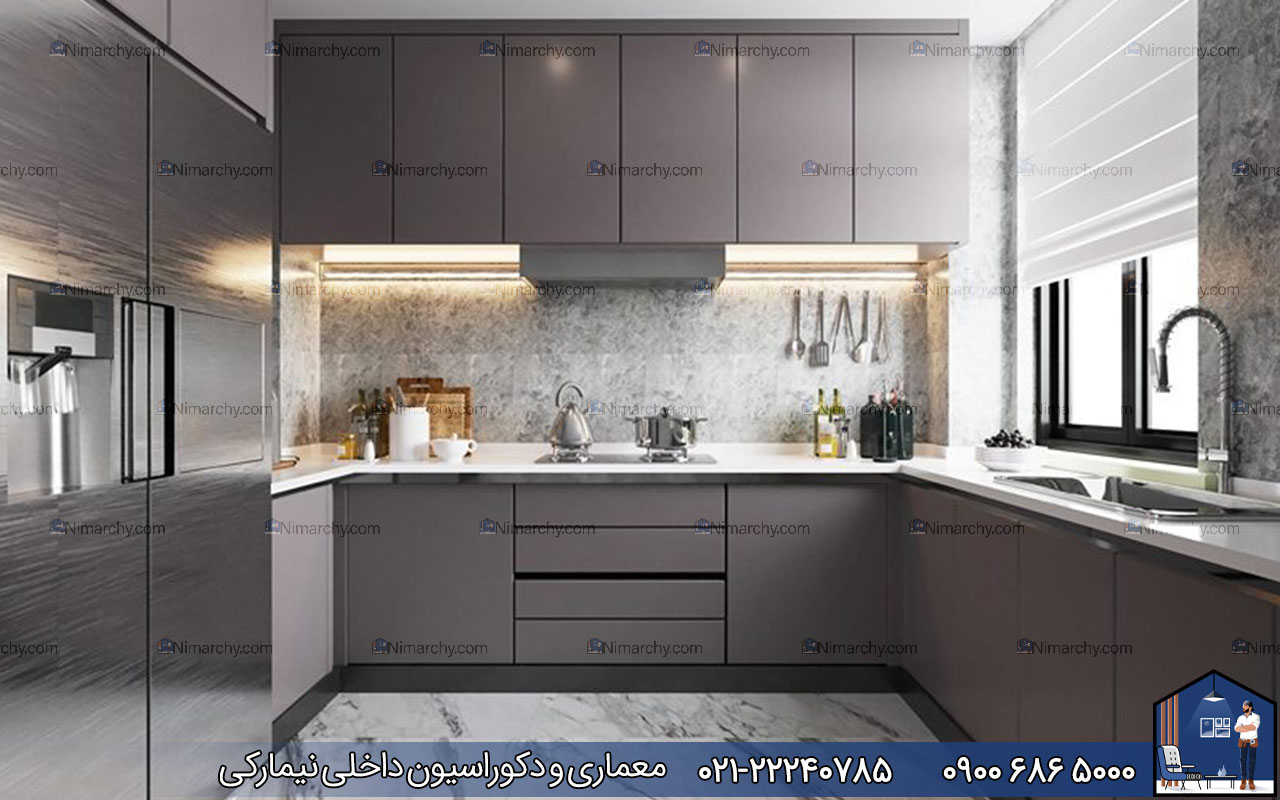 Nimarchy.com - فرق کابینت وکیوم با روکش چوب