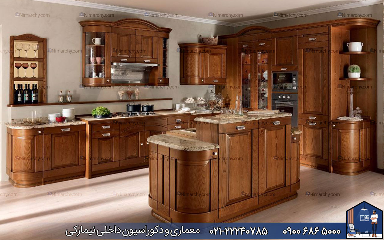 Nimarchy.com - فرق کابینت وکیوم با روکش چوب