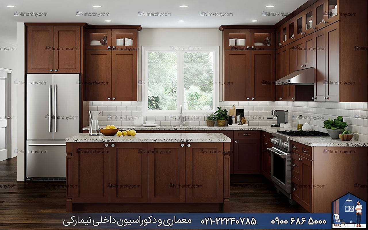 Nimarchy.com - فرق کابینت وکیوم با روکش چوب