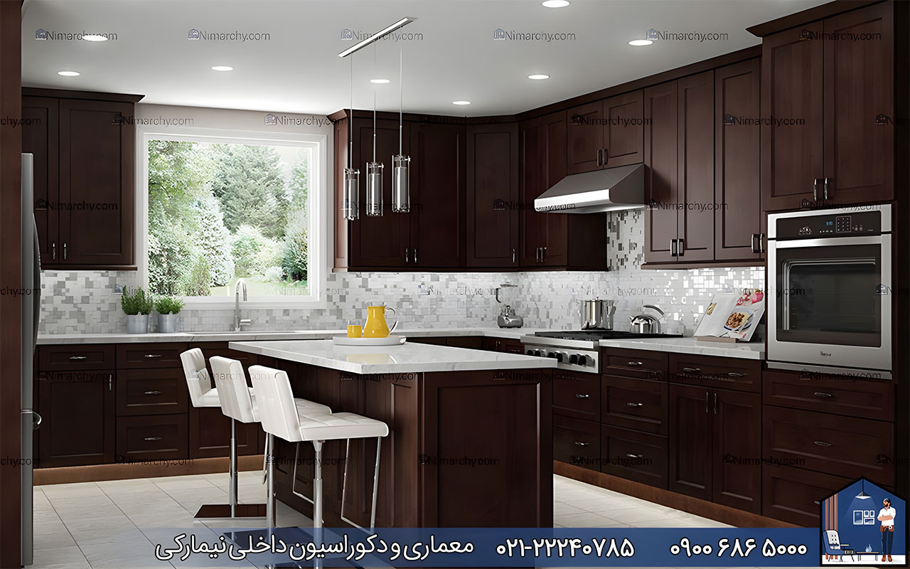 Nimarchy.com - فرق کابینت وکیوم با روکش چوب