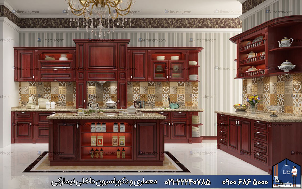 Nimarchy.com - فرق کابینت وکیوم با روکش چوب