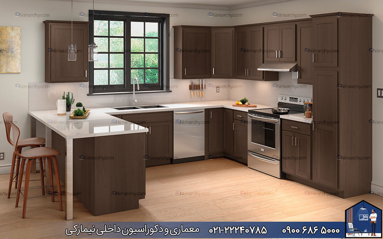 Nimarchy.com - فرق کابینت وکیوم با روکش چوب