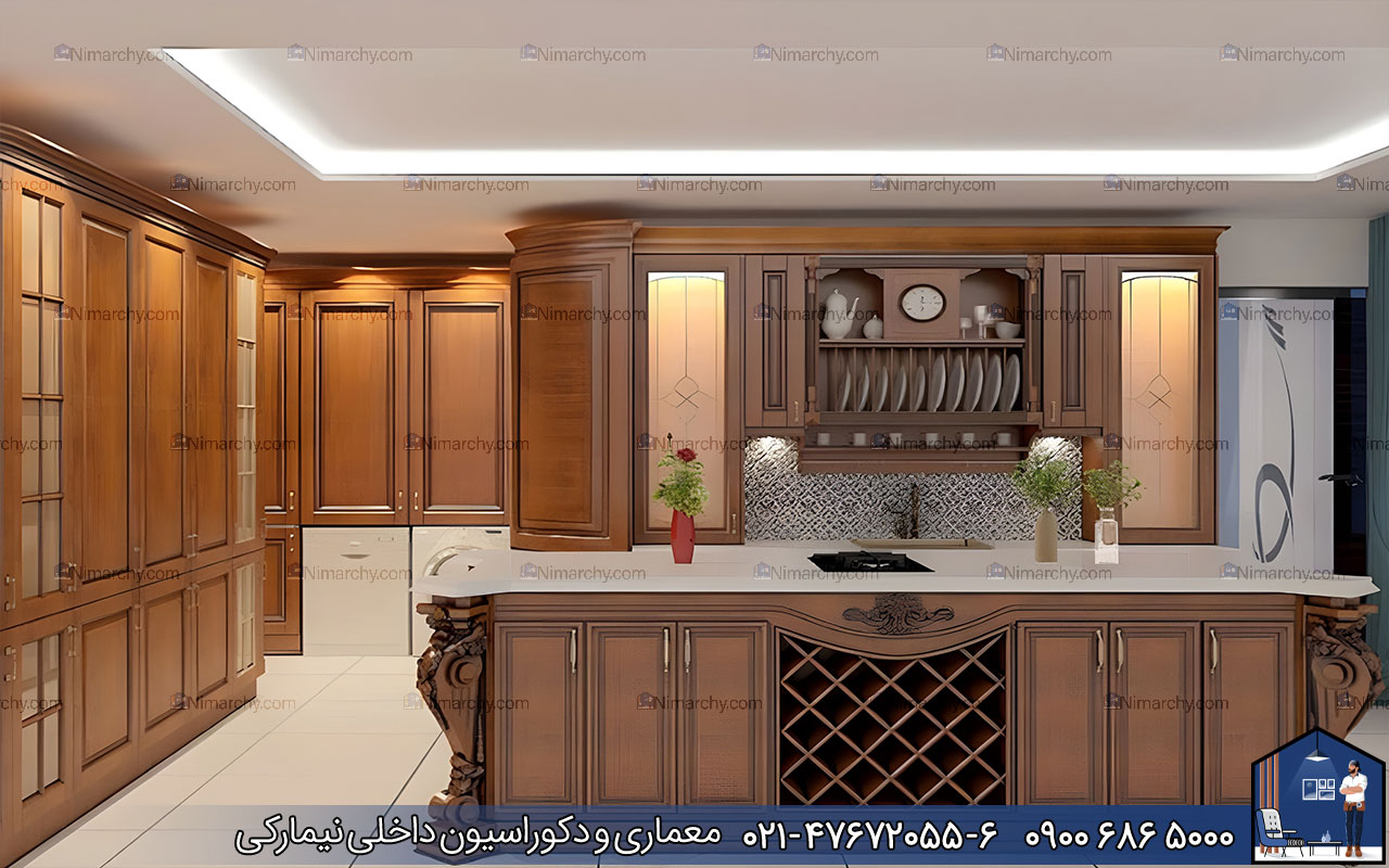 Nimarchy.com - معایب کابینت روکش چوب