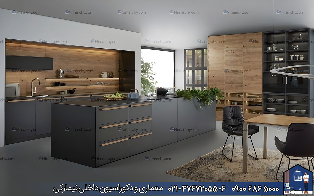 Nimarchy.com - معایب کابینت روکش چوب