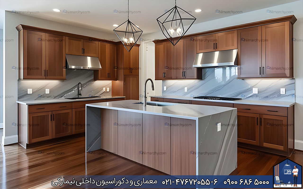 Nimarchy.com - معایب کابینت روکش چوب