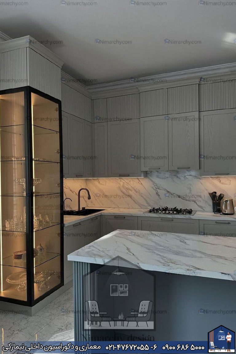 Nimarchy.com - کابینت روکش چوب نیمارکی جدید