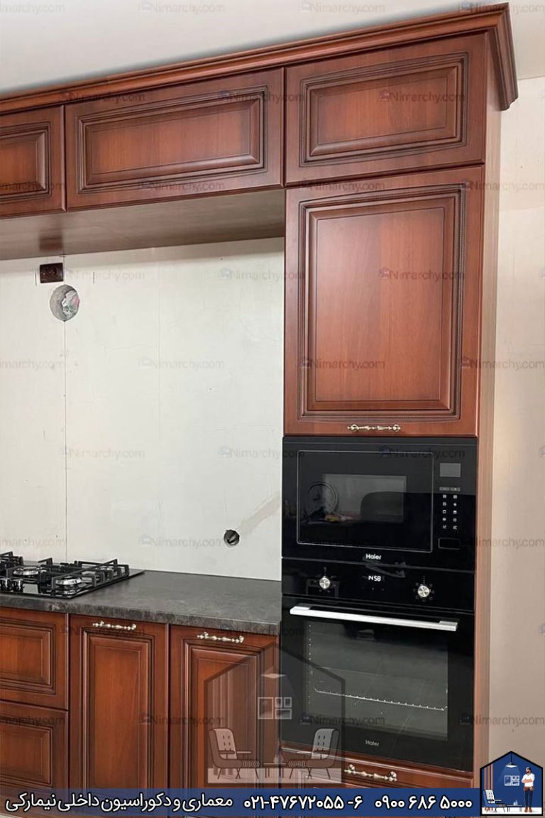 Nimarchy.com - کابینت روکش چوب نیمارکی جدید