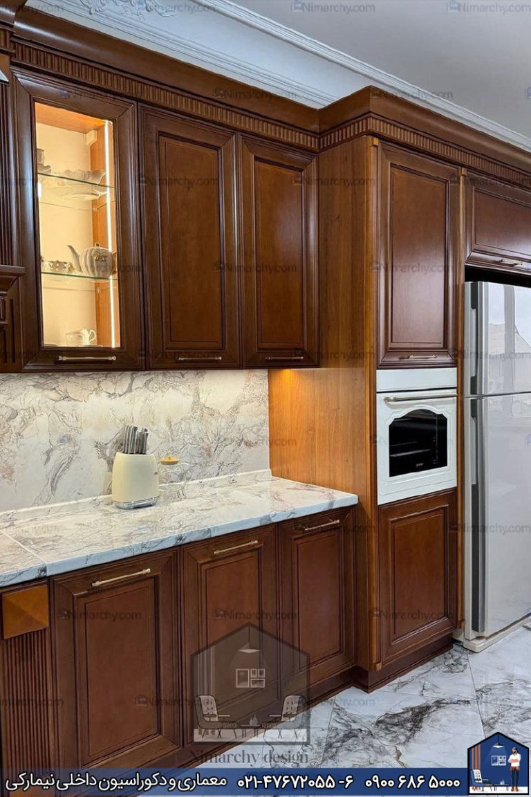 Nimarchy.com - کابینت روکش چوب نیمارکی جدید
