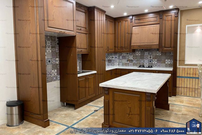 Nimarchy.com - کابینت روکش چوب نیمارکی جدید
