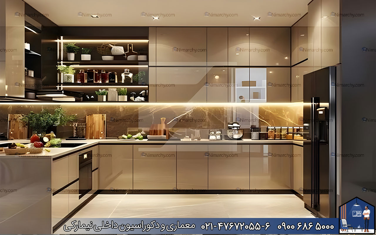 Nimarchy.com - قیمت کابینت هایگلاس