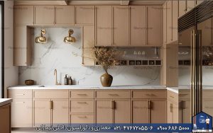 Nimarchy.com - کابینت روکش چوب بلوط