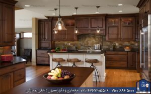 Nimarchy.com - کابینت روکش چوب گردو