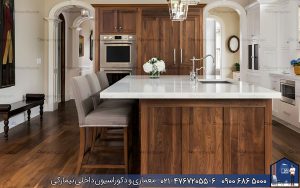 Nimarchy.com - کابینت روکش چوب گردو