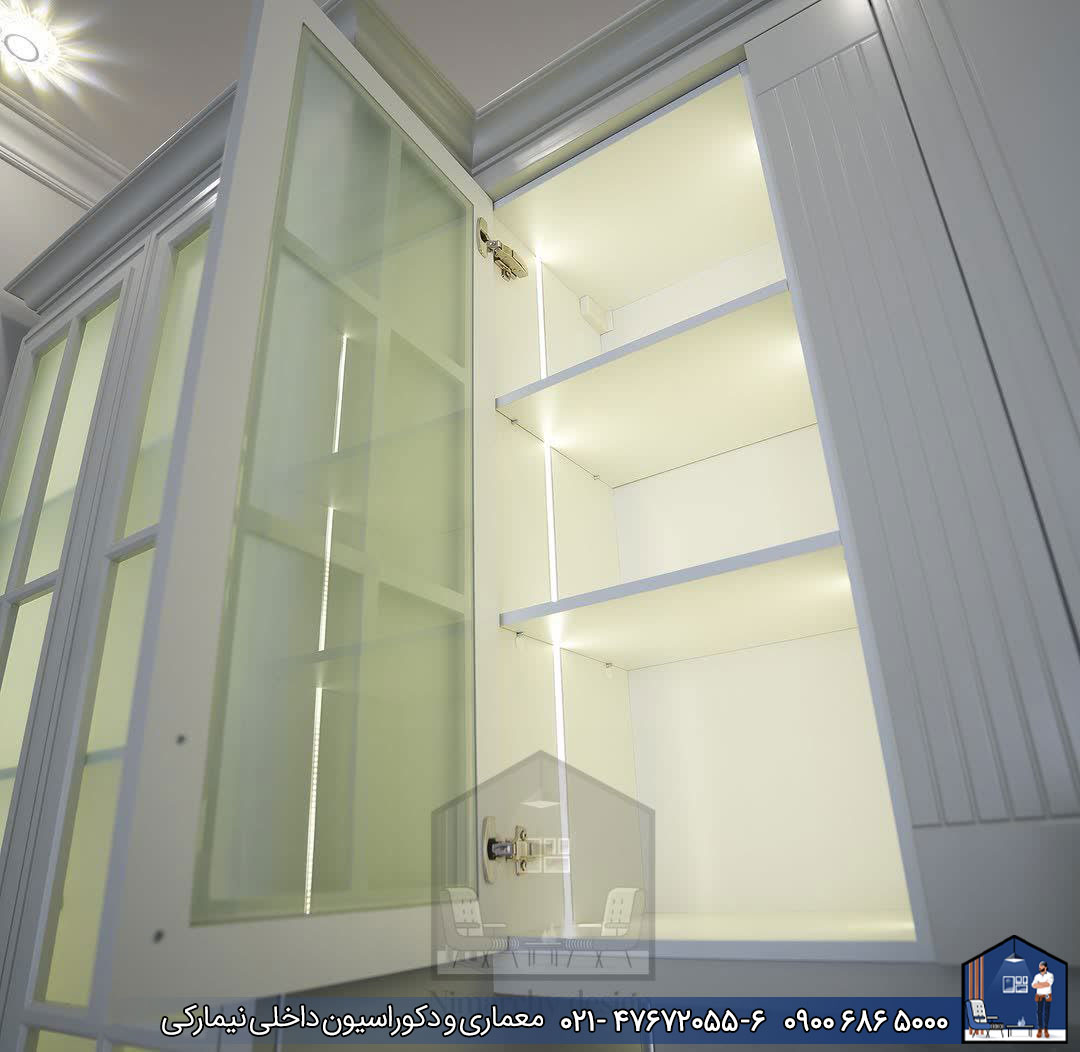 Nimarchy.com - کابینت نئوکلاسیک پروژه اراک