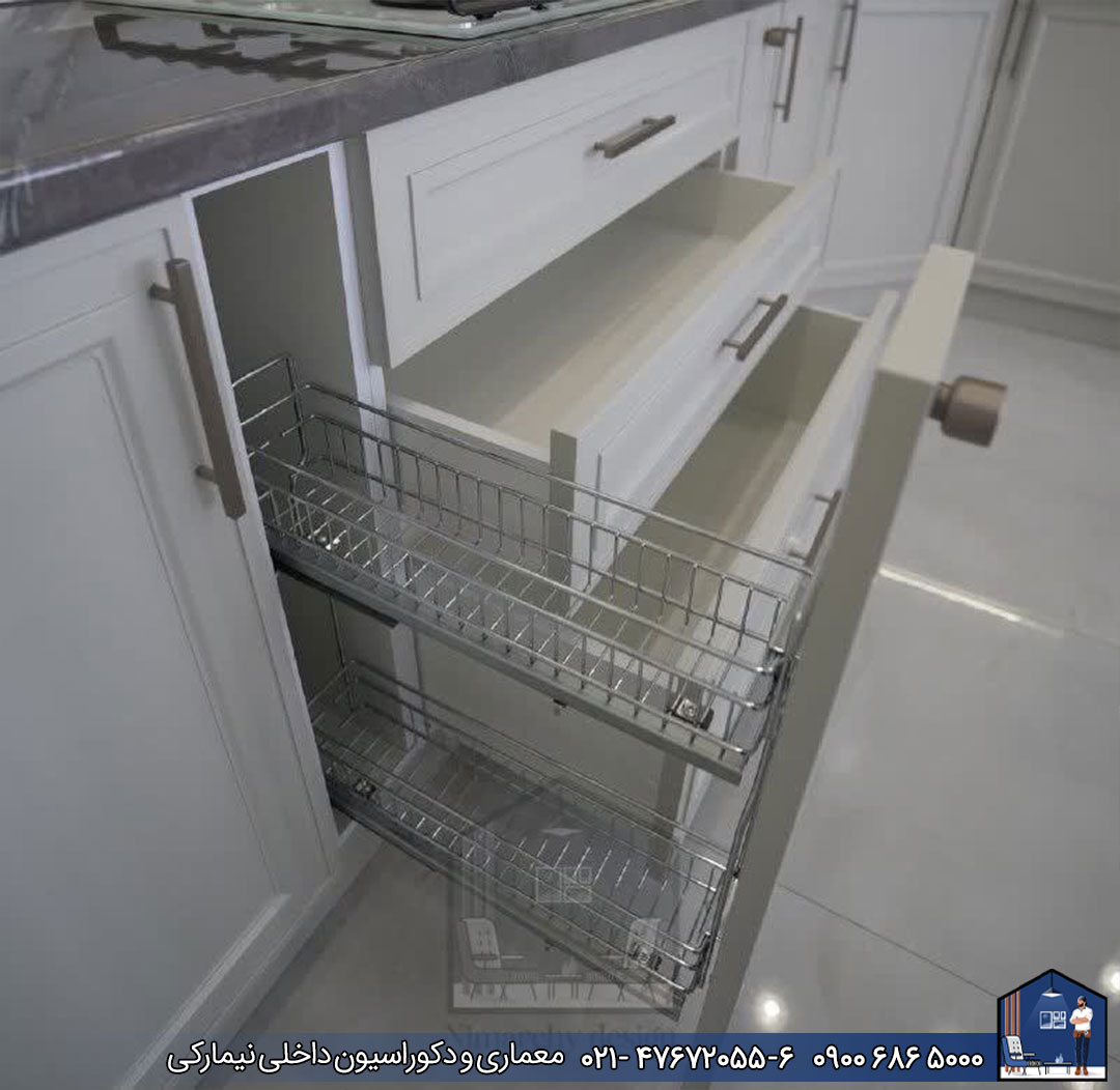 Nimarchy.com - کابینت نئوکلاسیک پروژه اراک