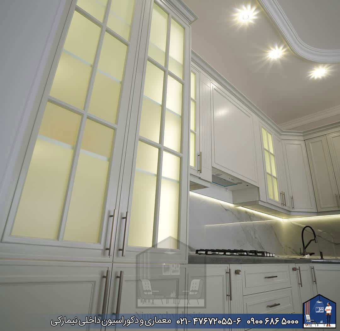 Nimarchy.com - کابینت نئوکلاسیک پروژه اراک