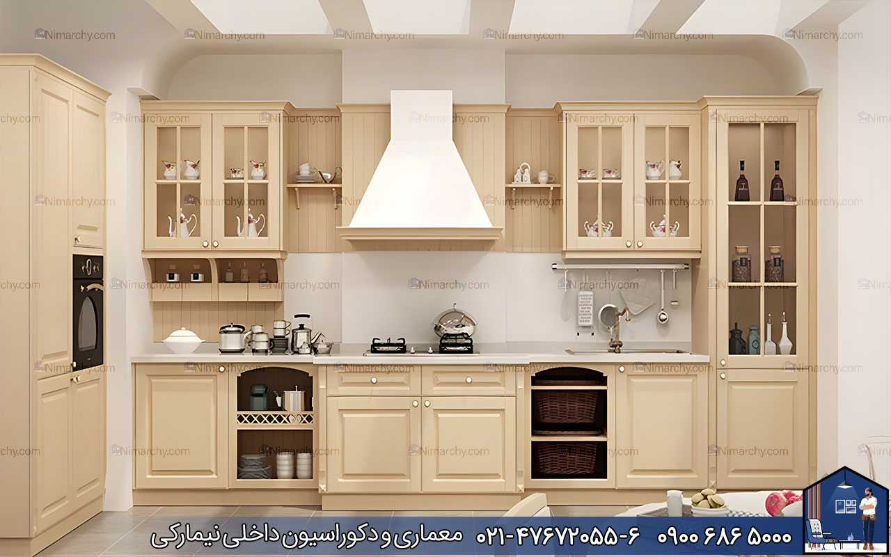 nimarchy.com - تفاوت کابینت ممبران با روکش چوب